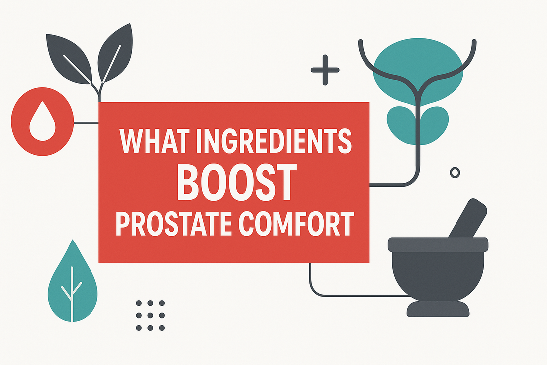 Top 8 What Ingredients Boost Prostate Comfort For Enhanced Well-Being