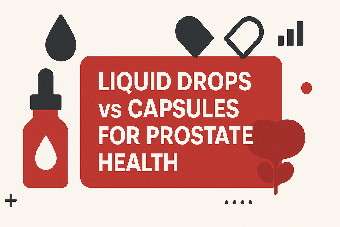 Understanding Liquid Drops Vs Capsules For Prostate Health: Key Differences You Need To Know