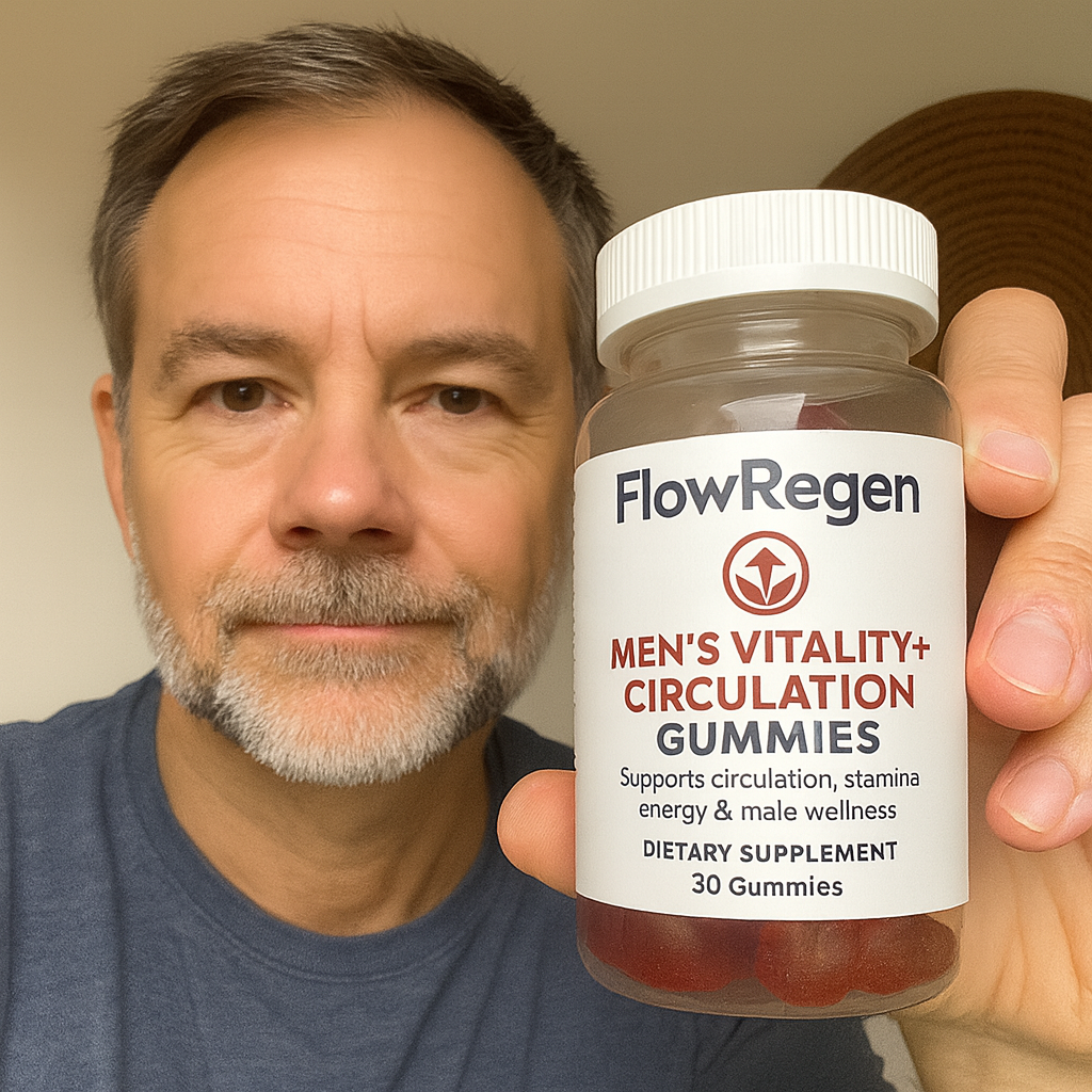Men's Vitality + Circulation Gummies: Transform Your Energy, Strength And Vitality While Supporting Healthy Circulation